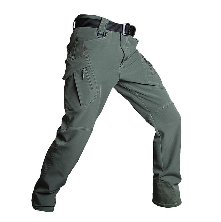 Outdoor Heat Reflection Soft Shell Tactical Assault Pants Cargo Pants Mountaineering Pants Cold Proof Warm And Waterproof Soft Shell Pants