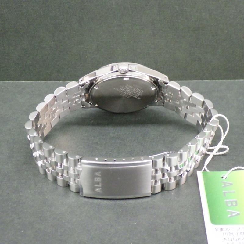SEIKO Цена ALBA AQGK470 Часы с полностью светящимся стальным корпусом, водозащитой 10 АТМ, специальным мужским циферблатом, 5-звеньевым браслетом, устойчивостью