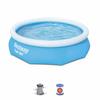 BESTWAY Marine Fast Self-Supporting Above Ground Pool Kit - 305 X 76 Cm - Round (Comes with a Filter Pump)