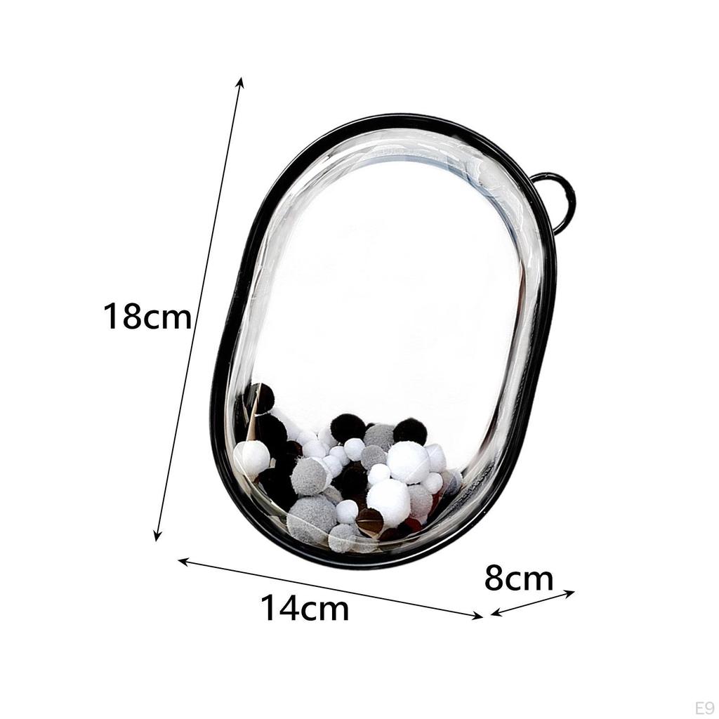 Clear Figure Display Bag, PVC Doll Small Storage Bag for Mini