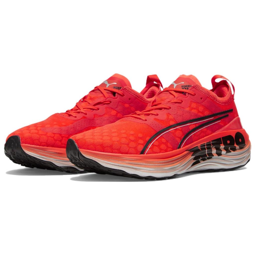 Puma ForeverRun Nitro Cherry Tomato Men Sneakers Red Black 380017-02