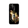 Guitar Strings Music Guitares Instrument Phone Case for Iphone 2020se 6 6s 7 8 Plus X 10 XR XS 11 12 13 Mini Pro MAX Black Tpu