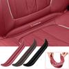 Leather Car Seat Gap Filler Auto Gap Dustproof Protector For Porsche 911 Cayenne Cayman Panamera Macan Taycan Boxster Carrera-GTEL1 