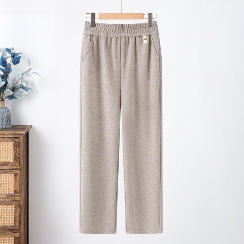 Women's High-Waisted Elastic Wide-Leg Woolen Trousers