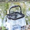 Foldable Live Fish Bucket Thickened EVA Water Pail Fishing Tackle Tool  Fishing Accessories