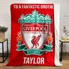 Liverpool Football Club Designed Flannel blanket for bedroom, living room, sofa, and nap