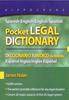Книга Spanish-English/English-Spanish Pocket Legal Dictionary/Diccionario Juridico De Bolsillo Espanol-Ingles/Ingles-Espanol
