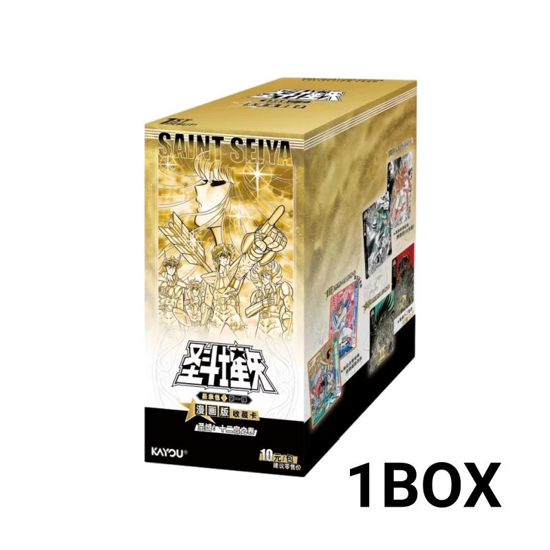 Новая коллекционная коробка карт Saint Seiya Пробуждение Ткани Манга Издание Звездный Пакетик Японское Аниме Редкие Коллекционные Карты