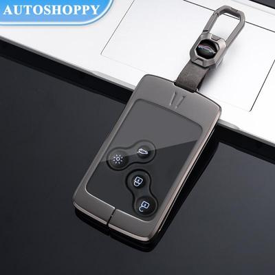 Прочный металлический цинковый чехол для ключей от машины для Renault Megane 2 3 Clio Scenic Duster Kaptur Captur Logan Laguna Zoe Koleos Danilo Nema Fluence