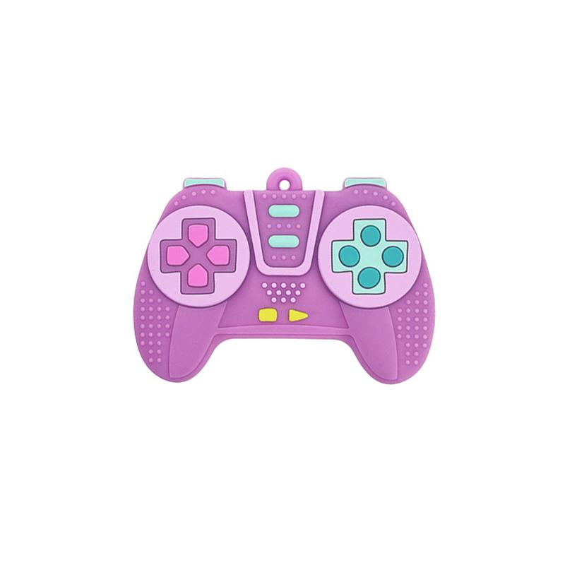 Детский прорезыватель для зубов в форме пульта дистанционного управления для телевизора, силиконовый прорезыватель для зубов, детская сенсорная образовательная игрушка