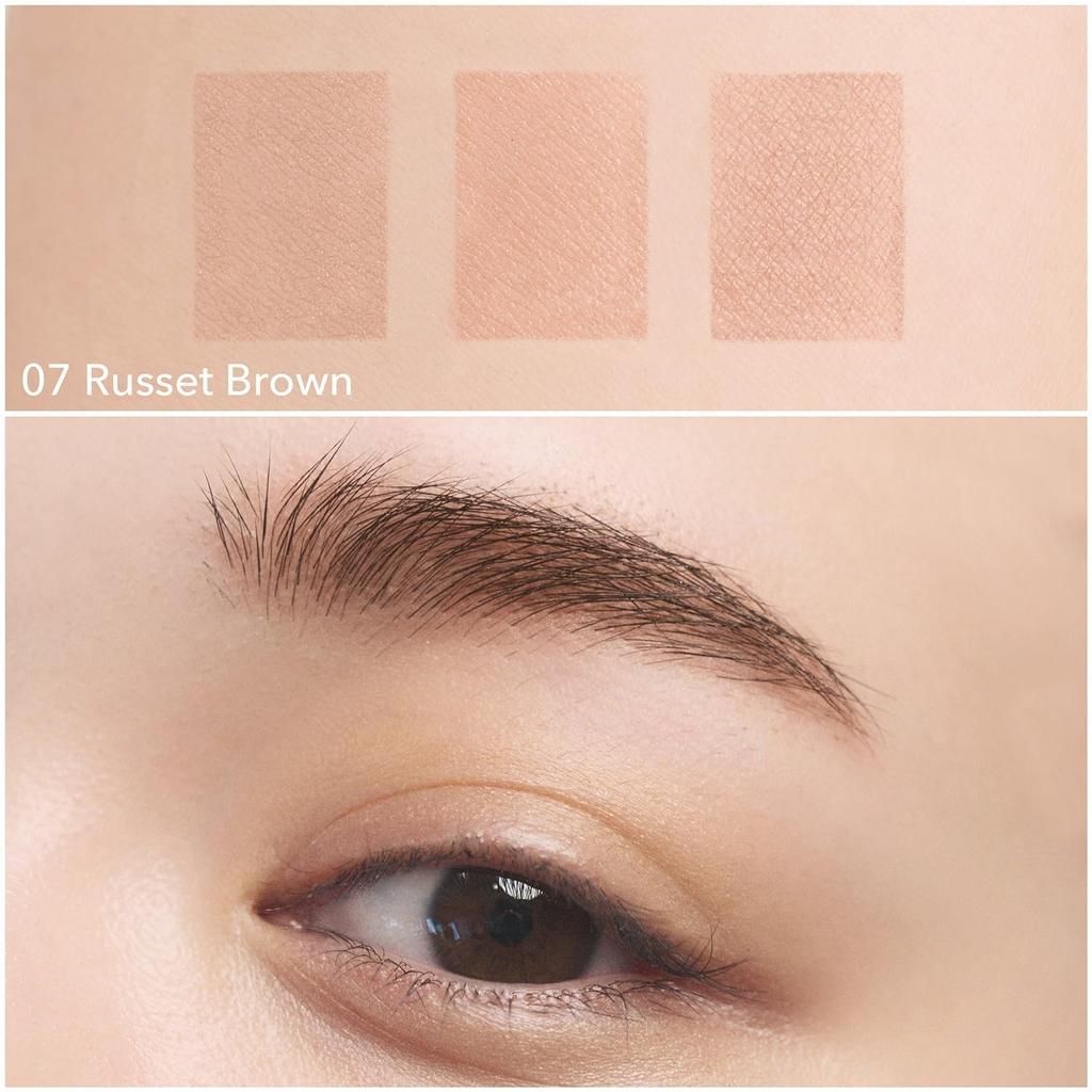 Пудра для бровей Celvoke Indicate 07 Russet Brown с кисточкой