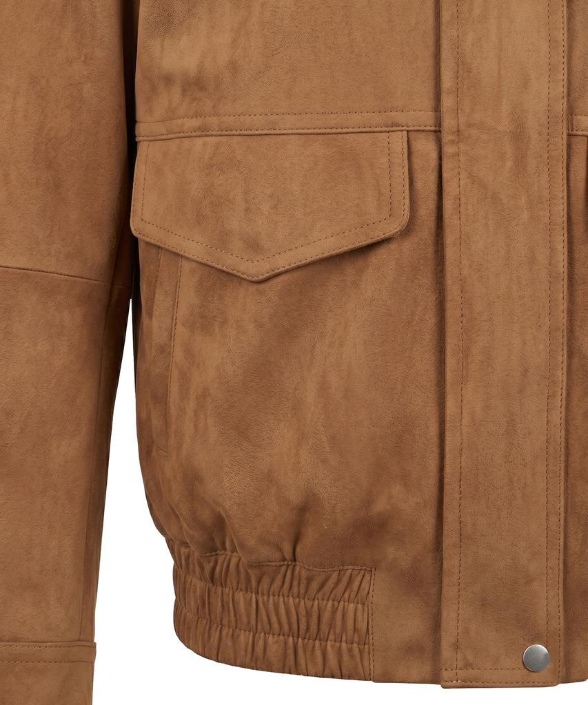 PINBLACK Oversized Suede Blouson Jumper