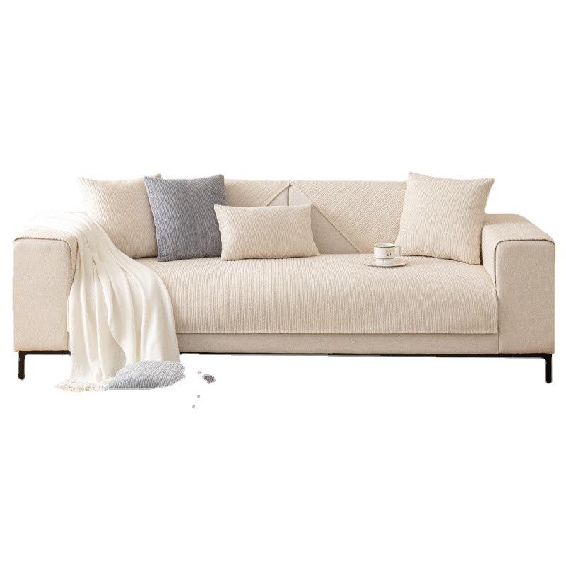 1pc Thickened Non-slip Sofa Slipcover Simple Modern Sofa Cover Plush Pet-friendly Couch Cover Sofa Protector for Office Living Room