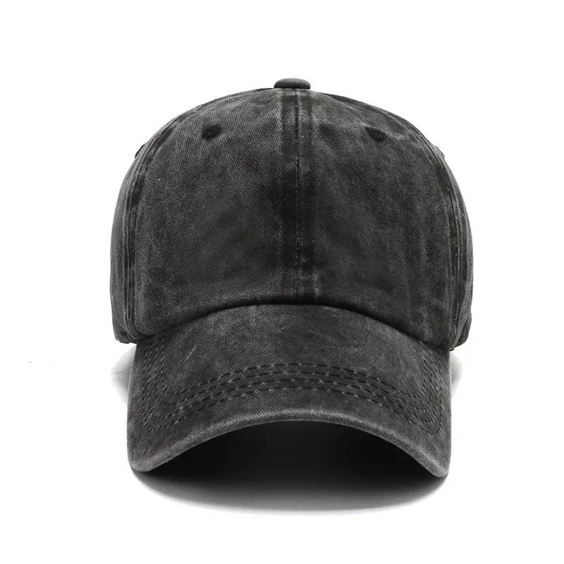 Women Men Cotton  Fashion Snapback Solid Baseball Cap Autum Winter Hat Outdoor Simple Vintag Visor Casual Cap Hat For Women Men