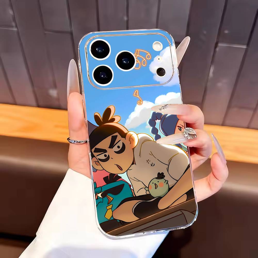 Scissor Seven Phone Case For iPhone17,16,15,14,13,12,11 Plus,Pro Max Soft Transparent Cover