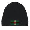 Bonnet Drapeau Dominique En Noir