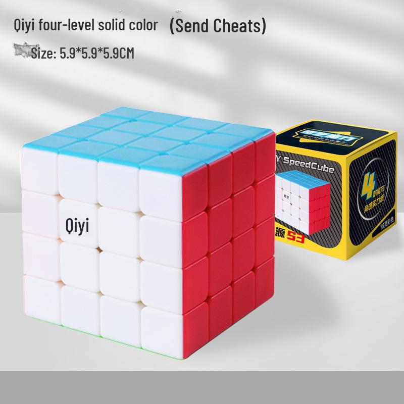 Набор вращающихся игрушек Qiyi 3x3 Magic Cube и Pyramid Maple Leaf для раннего образования детей