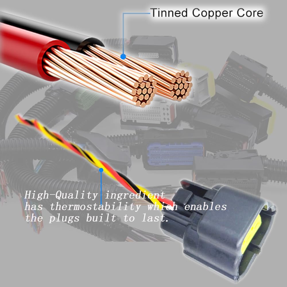 OEM Новый разъем датчика положения распредвала для Land Rover LR2 LR4 Volvo 31272689 LR014372 174357-2 368523-1