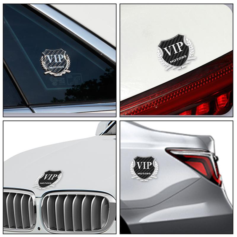 Текстура углеродного волокна Автомобильная этикетка Пшеничные колоски Наклейки на автомобиль Антикоррозийные VIP-буквы Дизайн декоративные Аксессуары для автомобиля