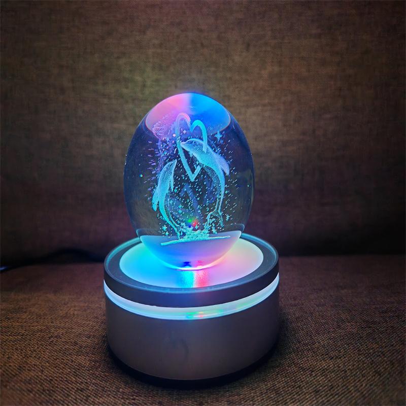 Солнечная система 3d хрустальный шар Хрустальный глобус Лазерная резка Хрустальный шар с шаровой подставкой Декоративные сферы планет Галактика Подарок на день рождения Украшения