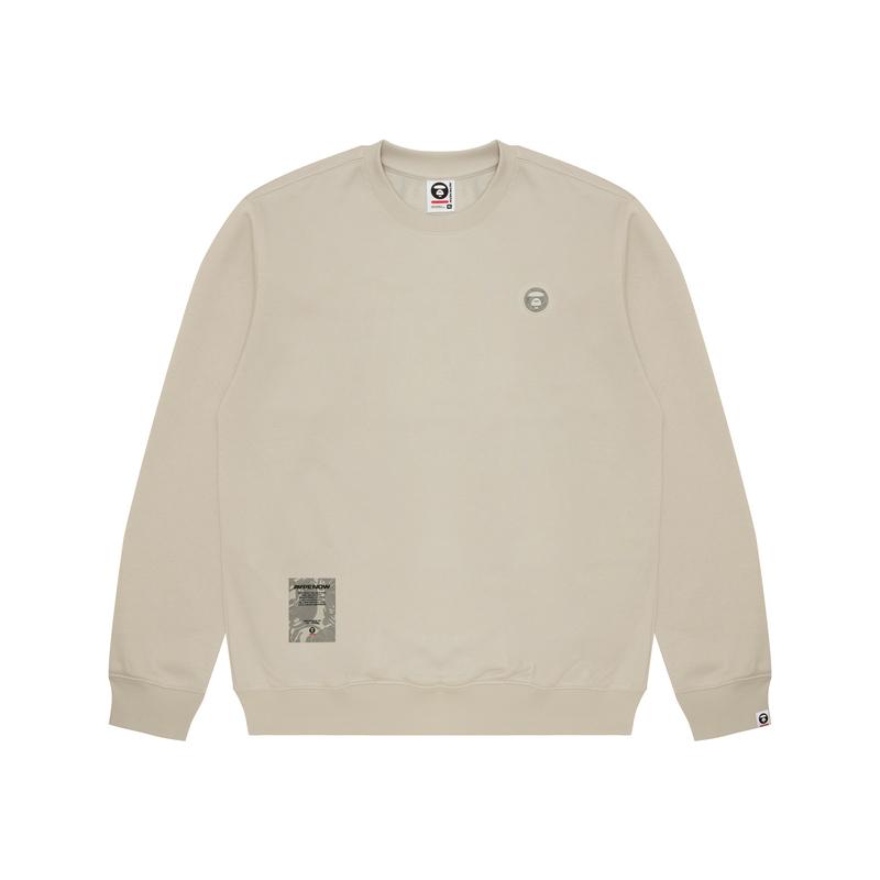 Aape By *A Bathing APE® Logo Patch Sweatshirts AAPSWMB318XXN