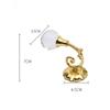 Popular Hook Curtain Accessories Wall Hook Curtain Wall Hook European Style Home Decor Round Head Crystal Zinc Alloy