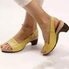 Large Size Women's Sandals Shoes Autumn Fish Mouth Toe Beach Large Size Women's Shoes