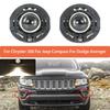 Сборка противотуманной фары для Chrysler 300 Для Jeep Compass 2011-2017 Для Dodge Avenger Передний бампер Противотуманный фонарь 68140324AA