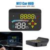 Auto Electronics Accessories for All Cars Car HUD Speedometer Mini M17 OBD GPS Head Up Display Windshield Projector