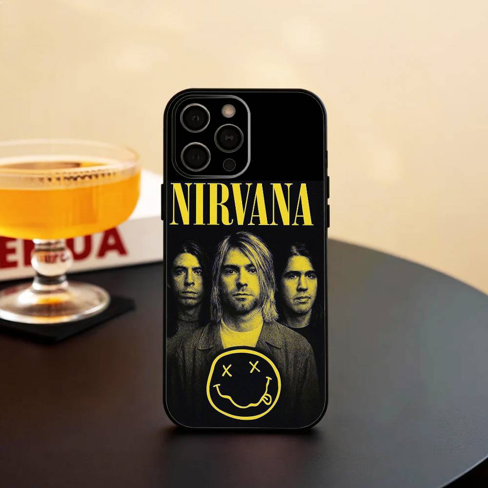 L-Lamentably N-Nirvana R-Rock Band Phone Case Silicone Soft For IPhone 17 16 15 14 13 12 11 X XR Plus Pro Max Plus