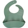Lot de 2 bavoirs - THERMOBABY - Silicone - Vert Cactus et Jaune Miel - Etanches et réglables