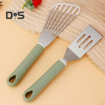 Сковорода с антипригарным покрытием, кухонная лопатка, лопаточка для жареной рыбы, удобная ручка, лопаточка для стейка, блинов, с прорезями, кухонный гаджет