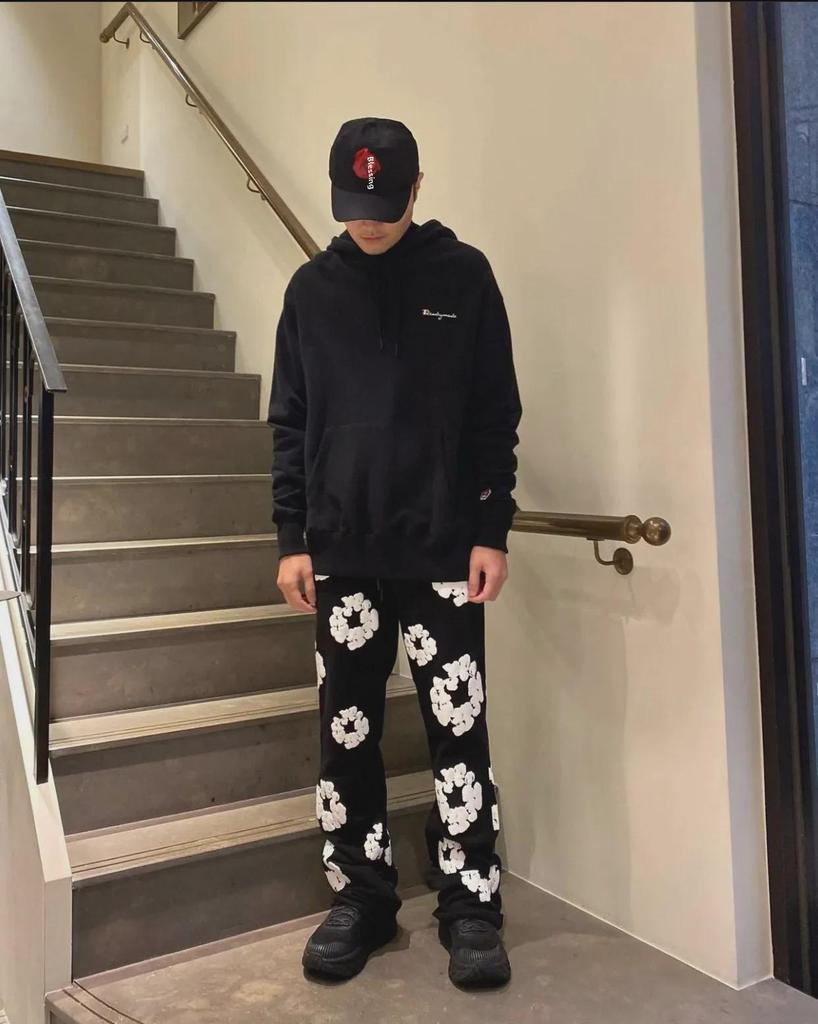 Расклешенные широкие спортивные штаны в стиле хип-хоп с принтом 3D Kapok унисекс