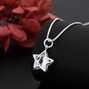 Popular s   Copper pretty Crystal Star necklace earring bracelet Jewelry set Women Fashion Wedding accessories