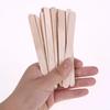 100Pcs Ice Cream Sticks Popsicle Sticks Round Edge Design Wooden Treat Sticks for DIY Kids Craft Supplies