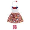 TAKARA TOMY Мое платье Sanrio Hello Игры в притворство Возраст 3+ Платье Licca-chan, Выбор, Персонажи, Платье-туника и Повязка на голову, Китти, Переодевание, Игрушка,