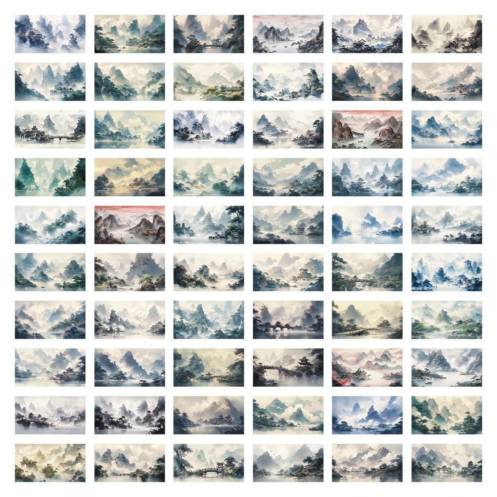 Акварельные наклейки с животными, кавайная кошка, олень, сова, водостойкая многоразовая наклейка, сделай сам, бутылка, украшение для мобильного телефона для ноутбука