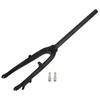 Carbon Fiber Bike Front Disc Brake Hard Fork Replacement Cycling Accessory 20-inch High-Strength Fork, (Matte)