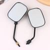 Motorbike Rear Mirrors with Streamlined Design for Reduced Wind Resistance