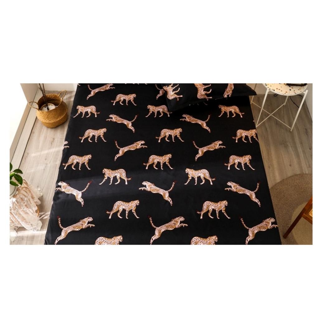 Принтованная простыня для спальни, дома, отеля, светло-бежевая, мягкая и удобная