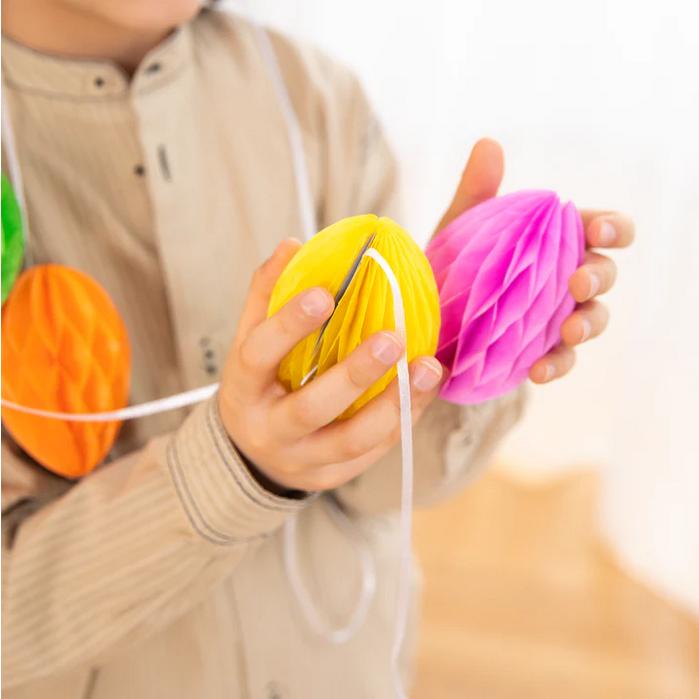 Garland of Colorful Paper Easter Eggs 300C