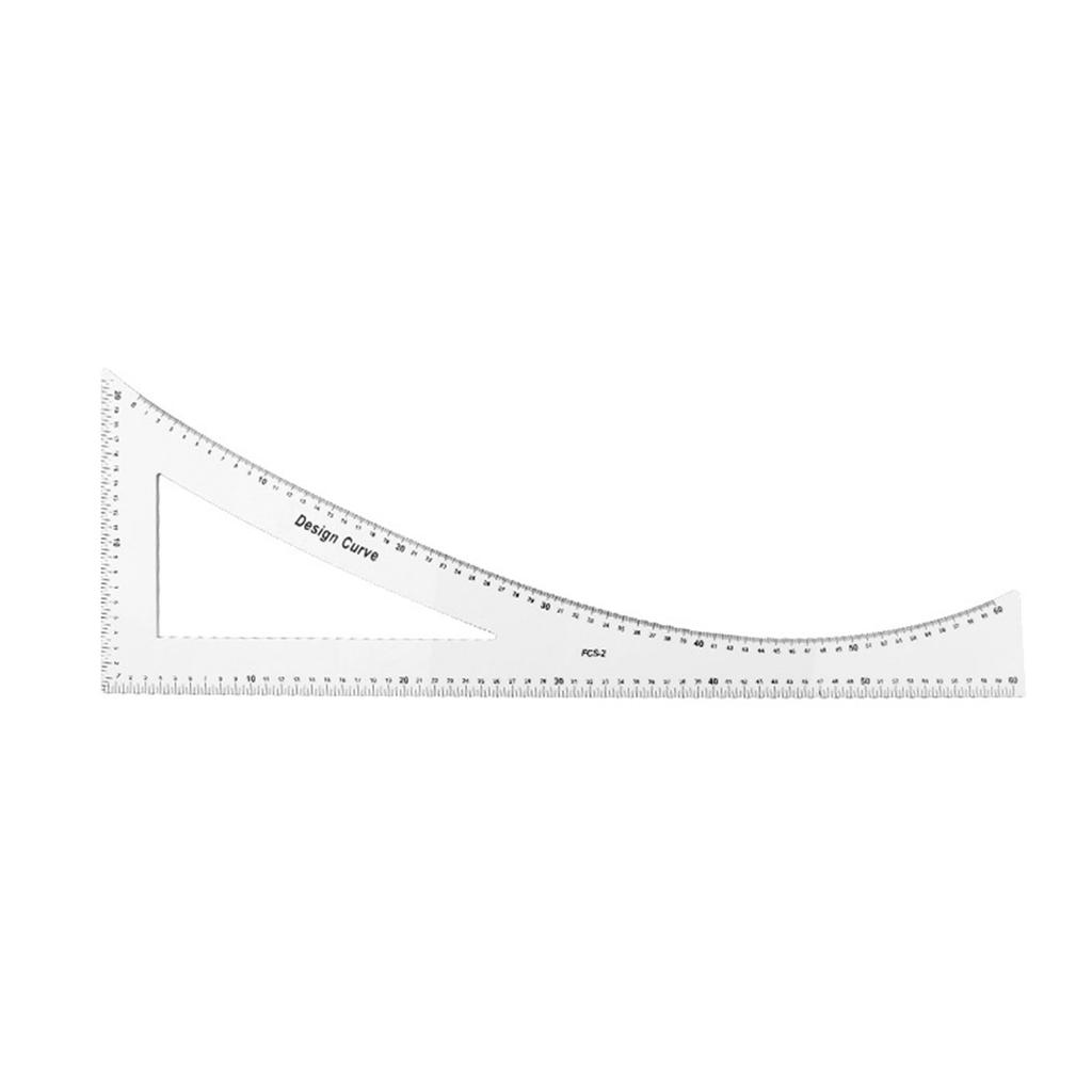 Acrylic Patchwork Ruler Curve Template Tailoring Dressmarking Decor for Child Student Stationery Drawing Tool