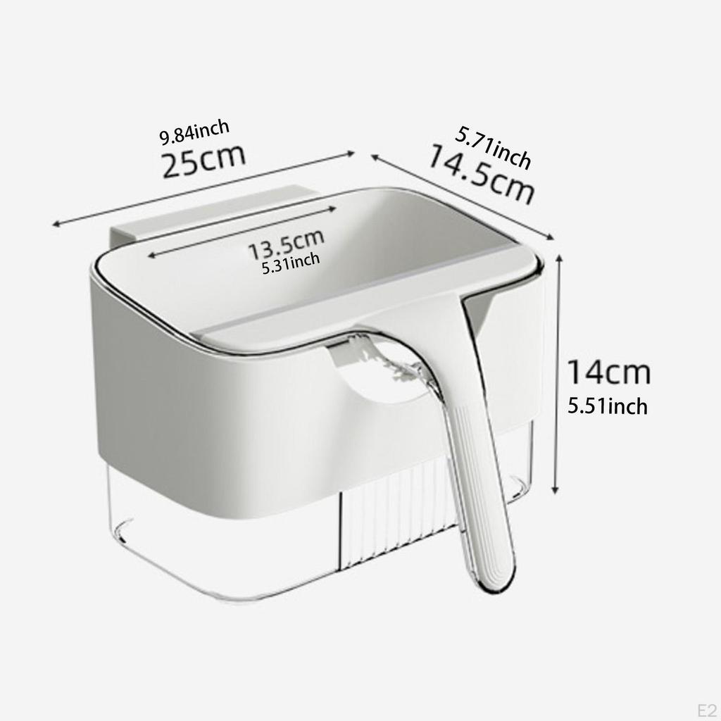 Подвесной мусорный бак для кухни, ведро для компоста, удобное мусорное ведро под раковиной