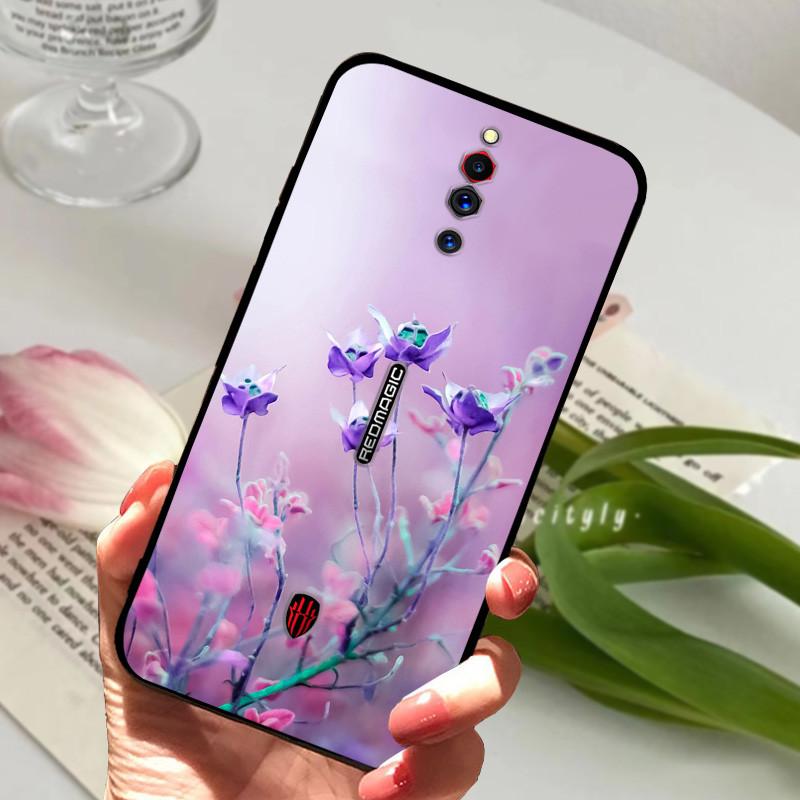 Для Nubia Red Magic 5S 5G Мягкий Силиконовый TPU Чехол для Телефона Для ZTE Nubia Red Magic 7 Pro Coque RedMagic 7S Ударопрочный Бампер