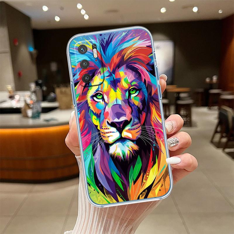 UP3 Animal lion Phone Case for Motorola Moto E13 E15 E20 E22 E22I E22S E30 E32 E40 E7 E7I G Plus Power Play Stylus G22 G14