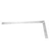 50cm Aluminum Alloy 90 Degree Straight Edge Ruler Straightedge Right Angle Ruler(Thick)