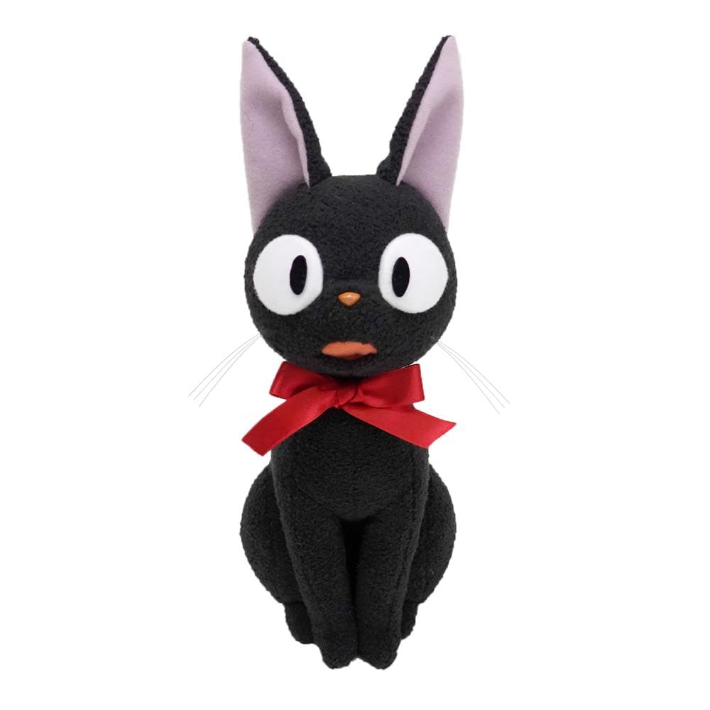 Sun Arrow Studio Ghibli Heartwarming Jiji Plush Toy M Open K9351
