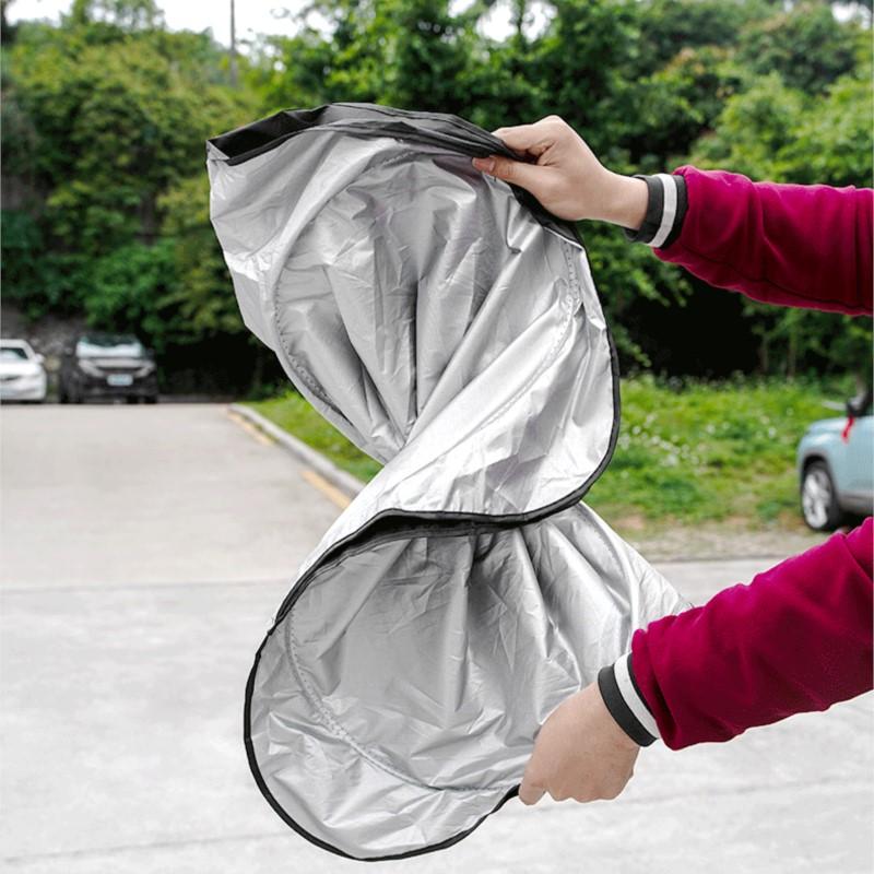WLX4 Car Windshield Sunshade Ultraviolet-Proof Sunshading Board Accessories For Mercedes Benz W210 W176 AMG CLS CLE CLA GLA GLB GLS