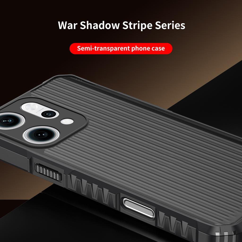 Противоударный чехол-броня для телефона OPPO Reno 14 Pro 13 12F с жесткой задней крышкой