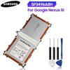 Original Replacement Battery For Samsung Google Nexus 10 GT-P8110 HA32ARB SP3496A8H 9000mAh